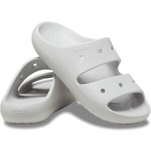 NAT Crocs Classic Sandal v2 Slide Sandals in Atmosphere M11 W13